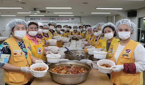 건강한 한 끼를 후원합니다. ㈜풀토래 후원, ‘사랑의 닭’ 나눔 활동
