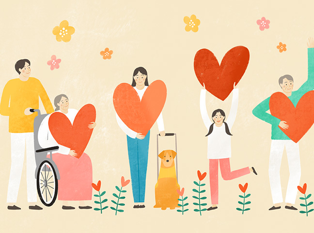 후원금 사용 보고