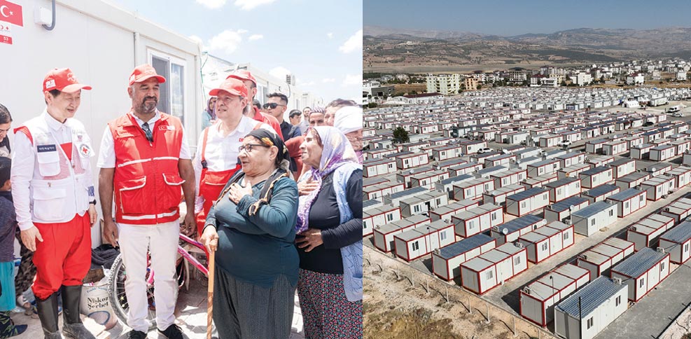 튀르키예 지진 이재민을 위한 우정의 마을